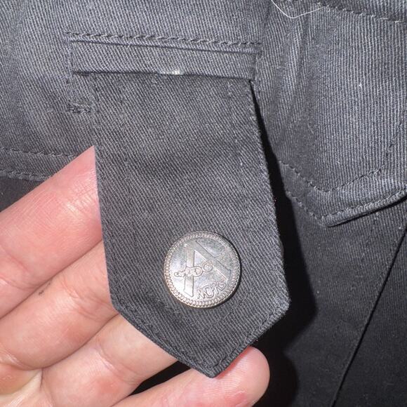 Y2K Vintage Akademiks Grunge Black Parka Jacket Size Xxl - Picture 3 of 6